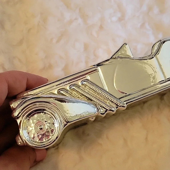 🌴3/$15🌴 Avon Silver Duesenberg Old Fashioned Car History Vintage - Picture 11 of 16